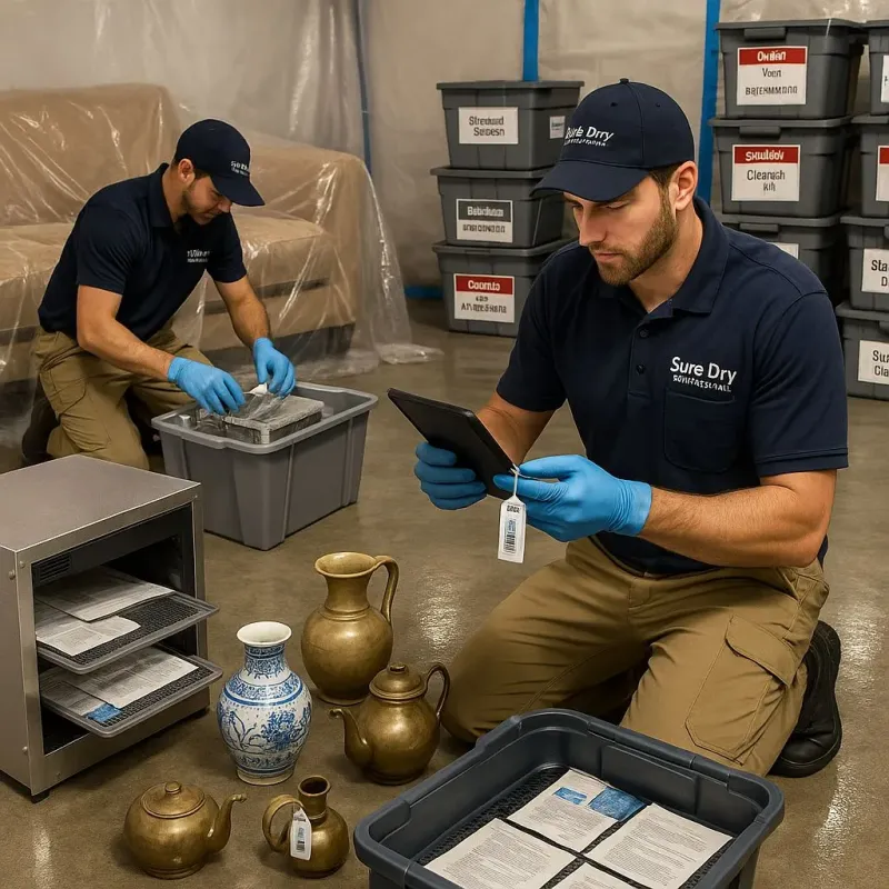 Content Protection and Restoration process in Fortville, IN